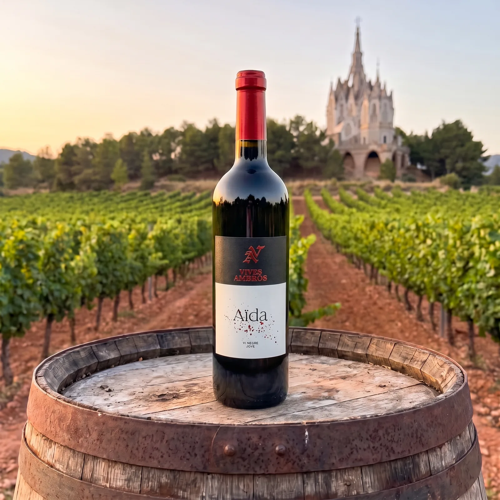 Vino Tinto Aïda — Cava Vives Ambròs